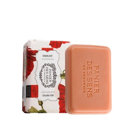 Penier Des Sense: Red Poppies Shea Butter Soap Bar